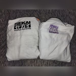 Fujisports, W00, Suparaito and Sekai 2.0 Gi's +1rashguard